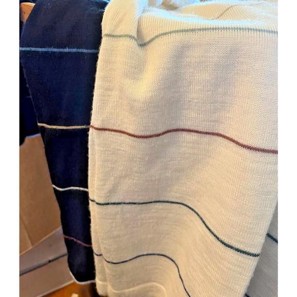 2 Vintage Vamp by Koret Striped Turtleneck Sweaters - Picture 3 of 3